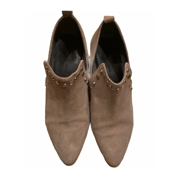 Rebecca Minkoff Brown Ankle Booties - Picture 1 of 6